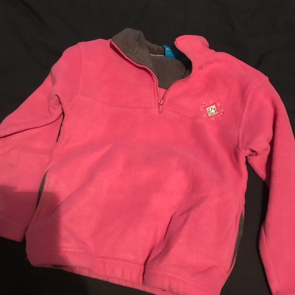 pink Fleece pullover